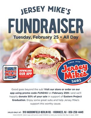 Jersey Mike's Fundraiser